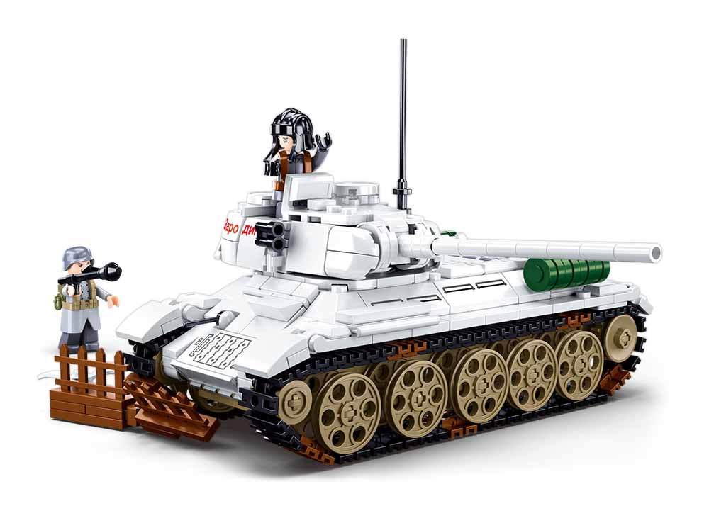 Sluban M38-B0978 - Army Battle of Budapest - Medium Panzer (weiß) Sluban M38-B0978 - Army Battle of Budapest - Medium Panzer (weiß)
